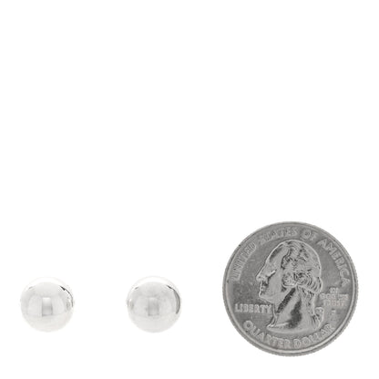 Tiffany Sterling Silver 10mm HardWear Ball Earrings 2 of 4