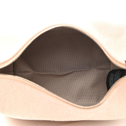 Hermes Canvas Small Bride-A-Brac Pouch Natural Orange 5 of 9