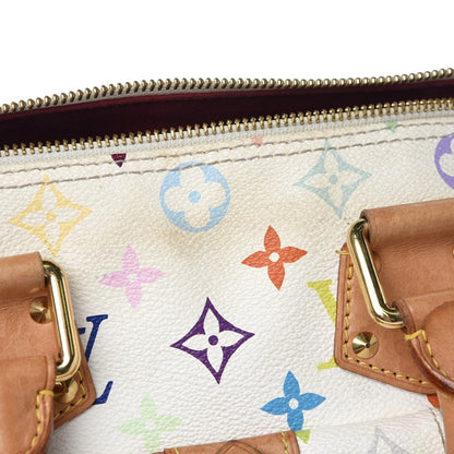 Louis Vuitton Monogram Multicolor Speedy 30 White 8 of 13