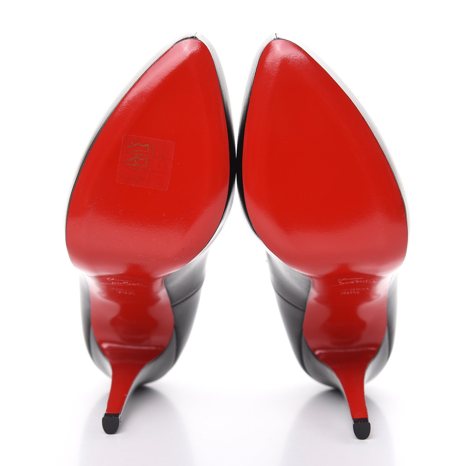 Christian Louboutin Kid Rolando 120 Pumps 38.5 Black 5 of 8