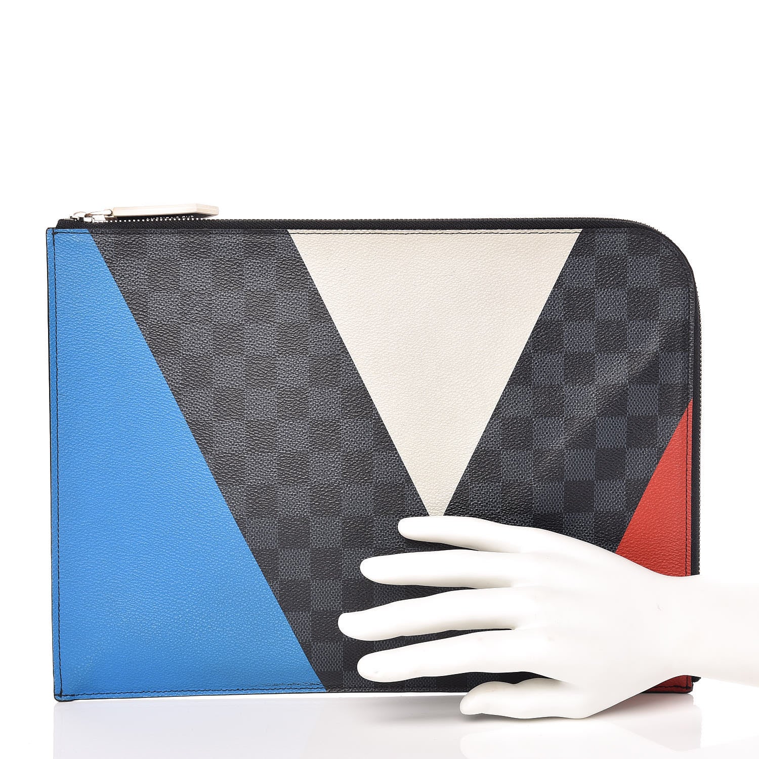 Louis Vuitton Damier Cobalt America's Cup Regatta Poche Documents Portfolio Case 2 of 11