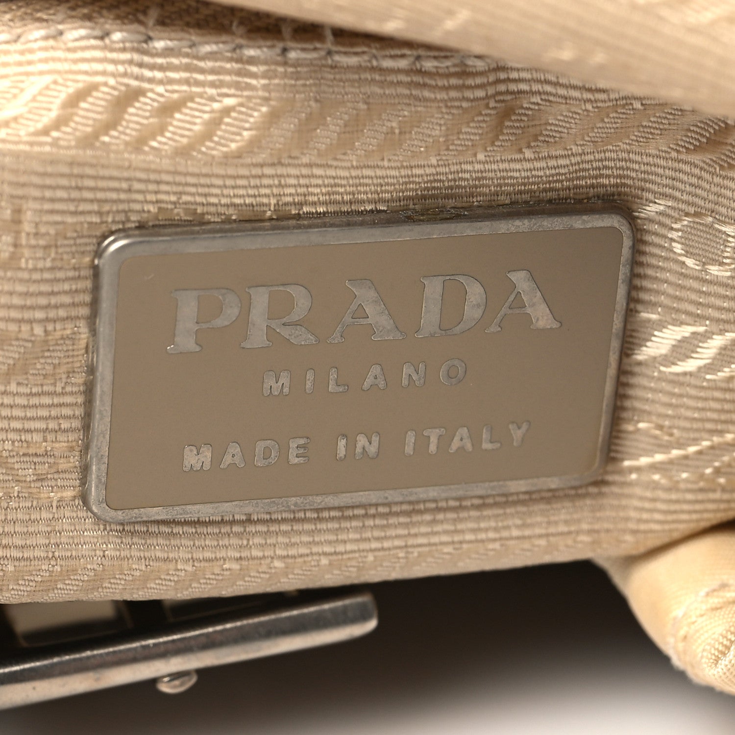 Prada Tessuto Nylon Small Backpack Sabbia 6 of 12