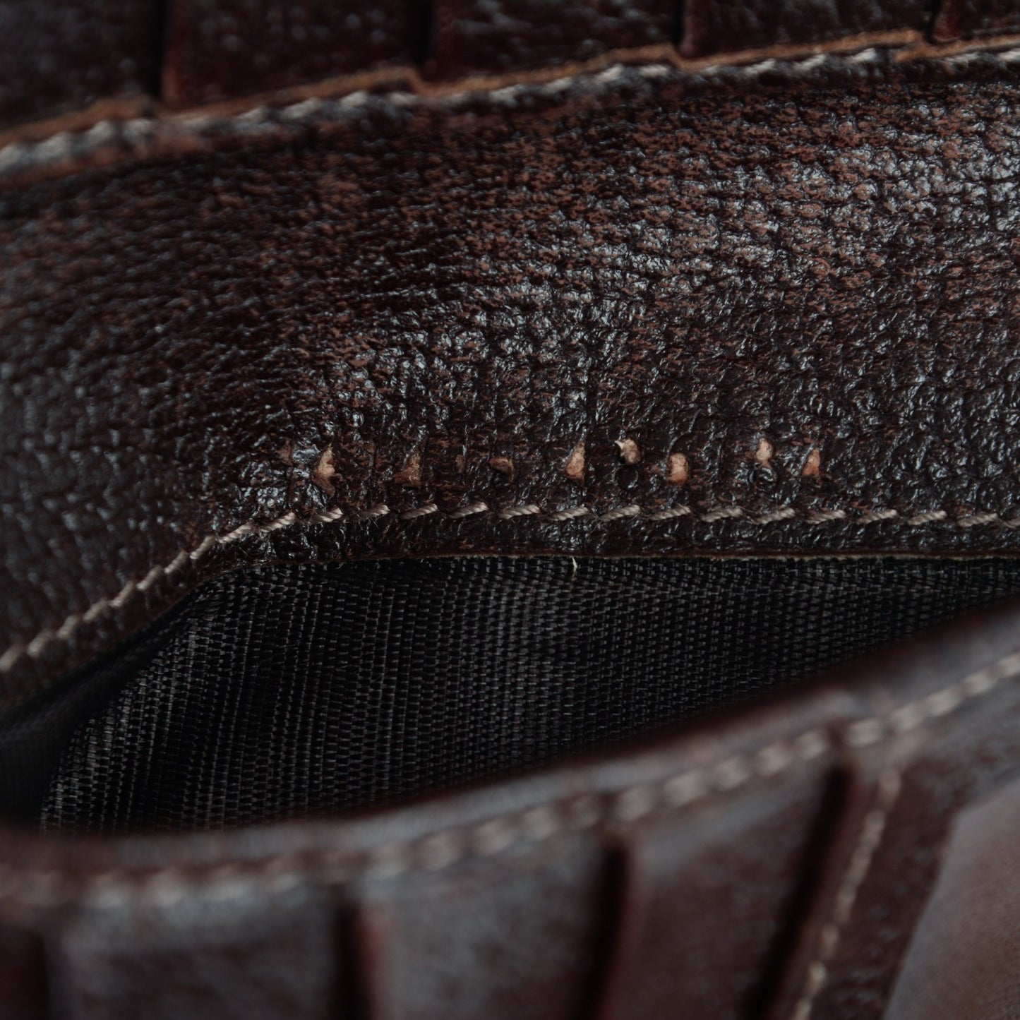 Monogram Abbey Compact Wallet Dark Brown