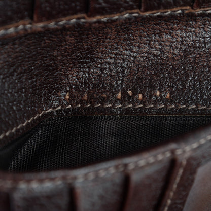 Gucci Monogram Abbey Compact Wallet Dark Brown 7 of 9