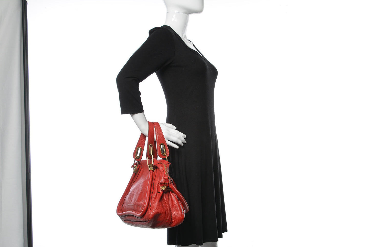 Calfskin Medium Paraty Holly Berry