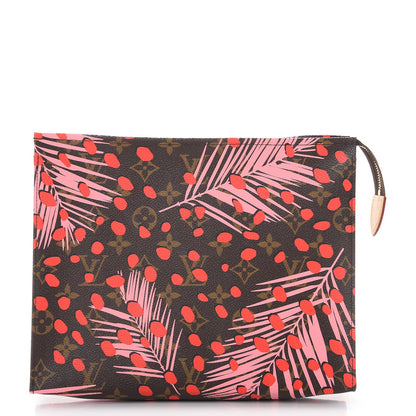 Louis Vuitton Monogram Jungle Dots Toiletry Pouch 26 Sugar Pink Poppy 1 of 8