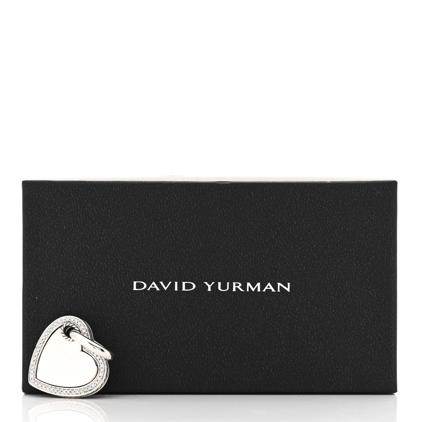 Sterling Silver Diamond Heart Pendant
