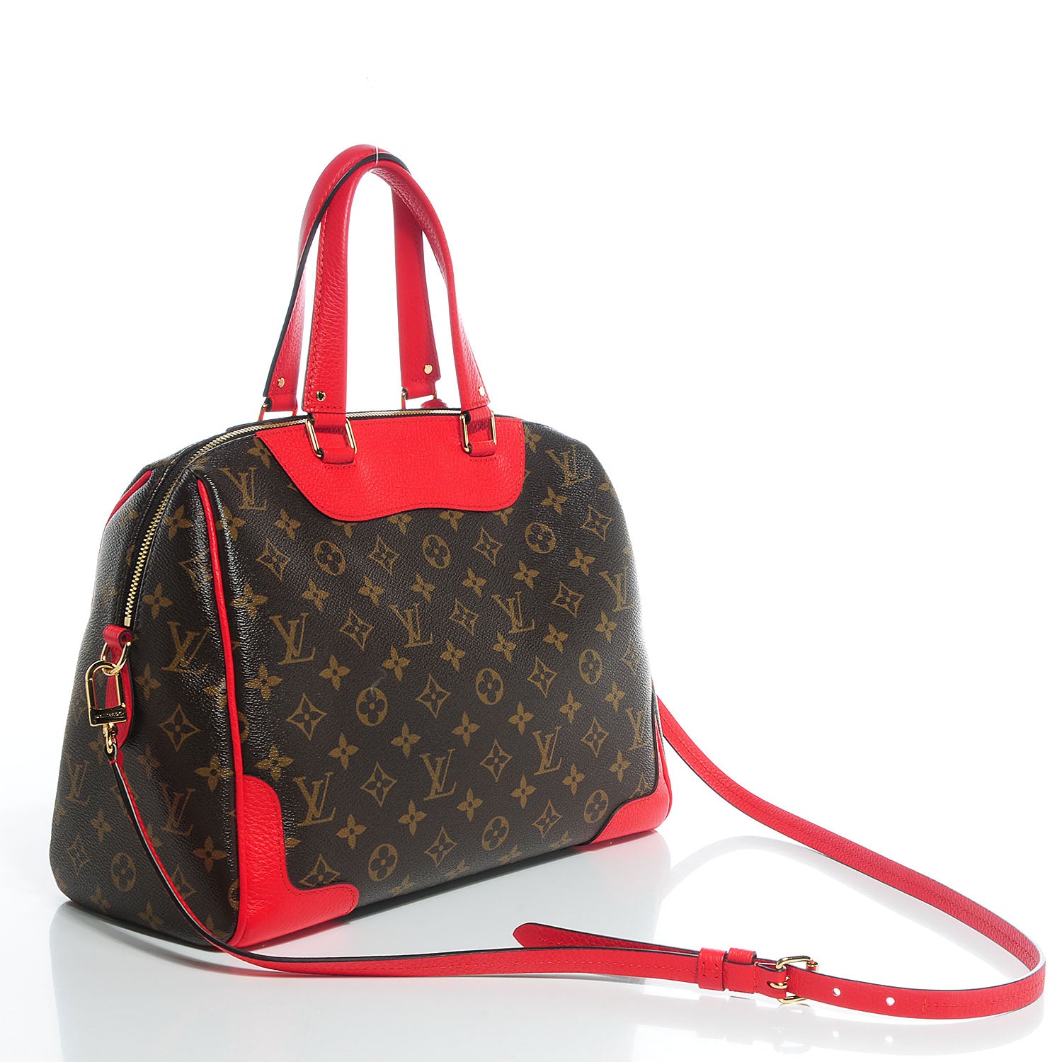Louis Vuitton Monogram Retiro NM Coquelicot 3 of 7