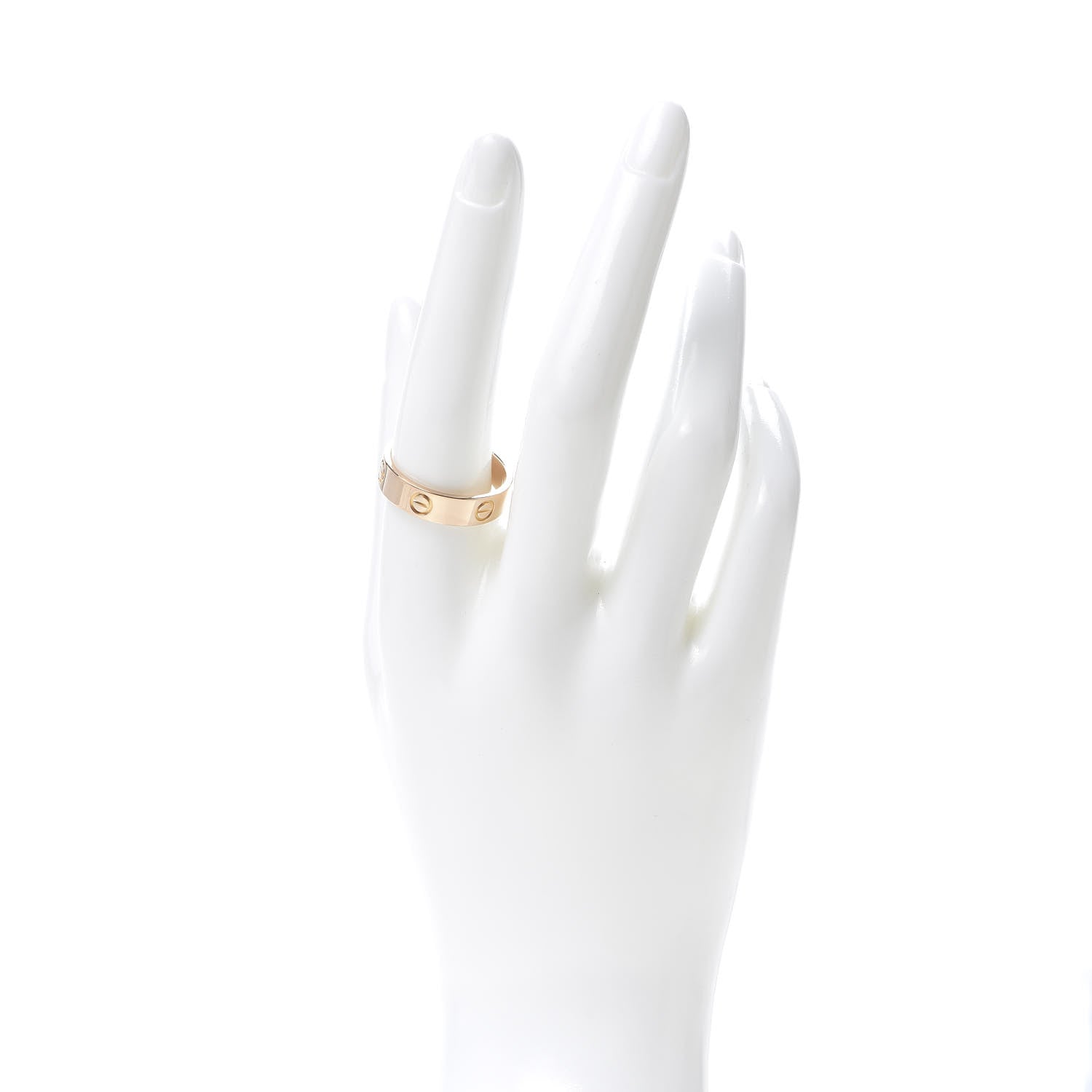 Cartier 18K Pink Gold 5.5mm LOVE Ring 61 9.5 2 of 4