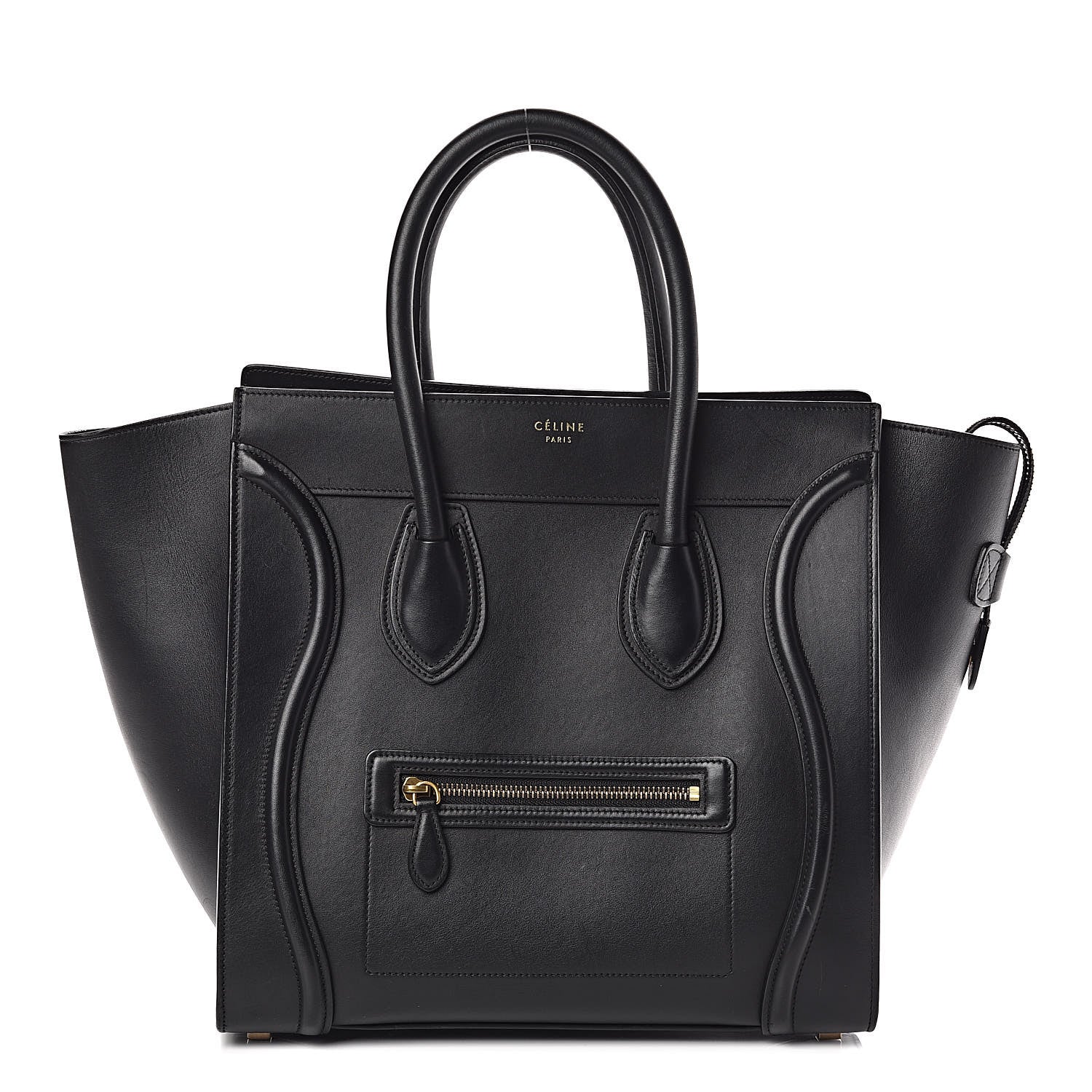 Celine Smooth Calfskin Mini Luggage Black 1 of 12