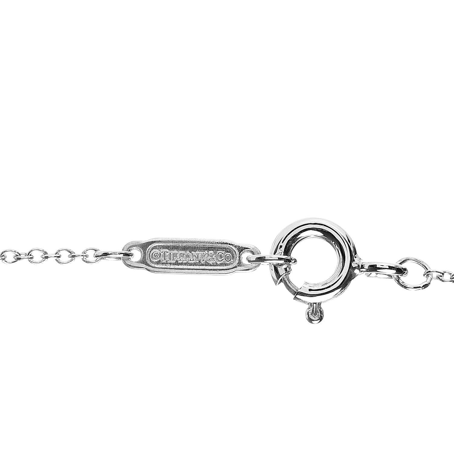 Tiffany Sterling Silver Enchant Round Medallion Pendant Necklace 6 of 7