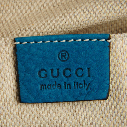 Gucci Vitello Range Small Soho Disco Bag Deep Cobalt 5 of 7