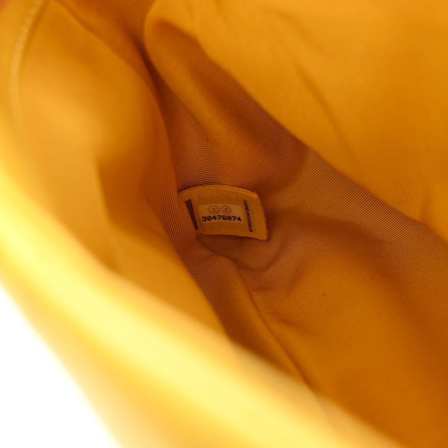 Lambskin Quilted Medium Chanel 19 Flap Yellow
