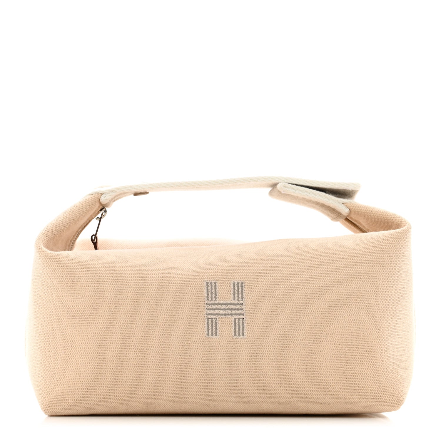 Hermes Canvas Small Bride-A-Brac Pouch Natural 1 of 6