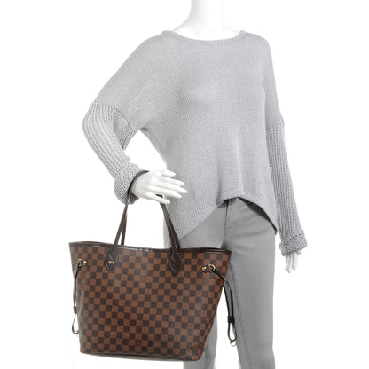 Louis Vuitton Damier Ebene Neverfull MM 2 of 12