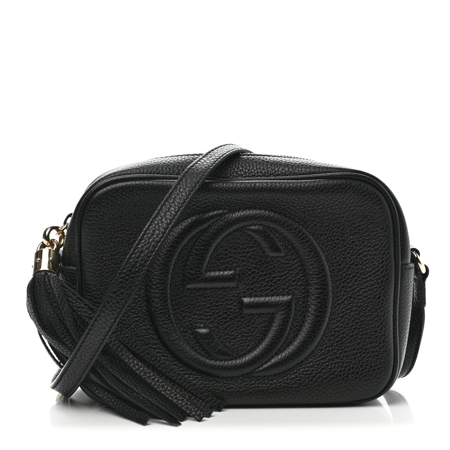 Gucci Pebbled Calfskin Small Soho Disco Bag Black 1 of 10