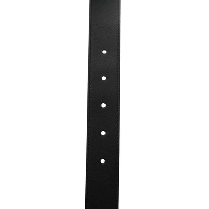 Gucci Calfskin Double G 30mm Belt 80 32 Black 3 of 5