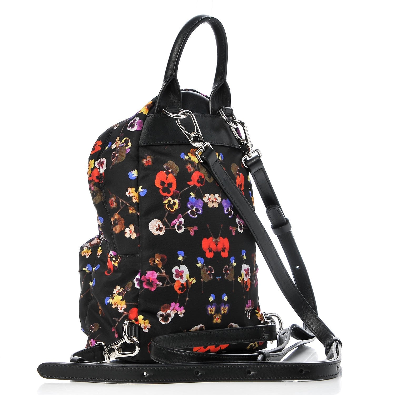 Givenchy Tech Twill Nylon Pansy Print Nano Backpack Multicolor 4 of 9