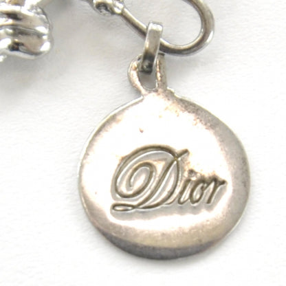 Christian Dior Cupid Heart Earrings Silver 4 of 7