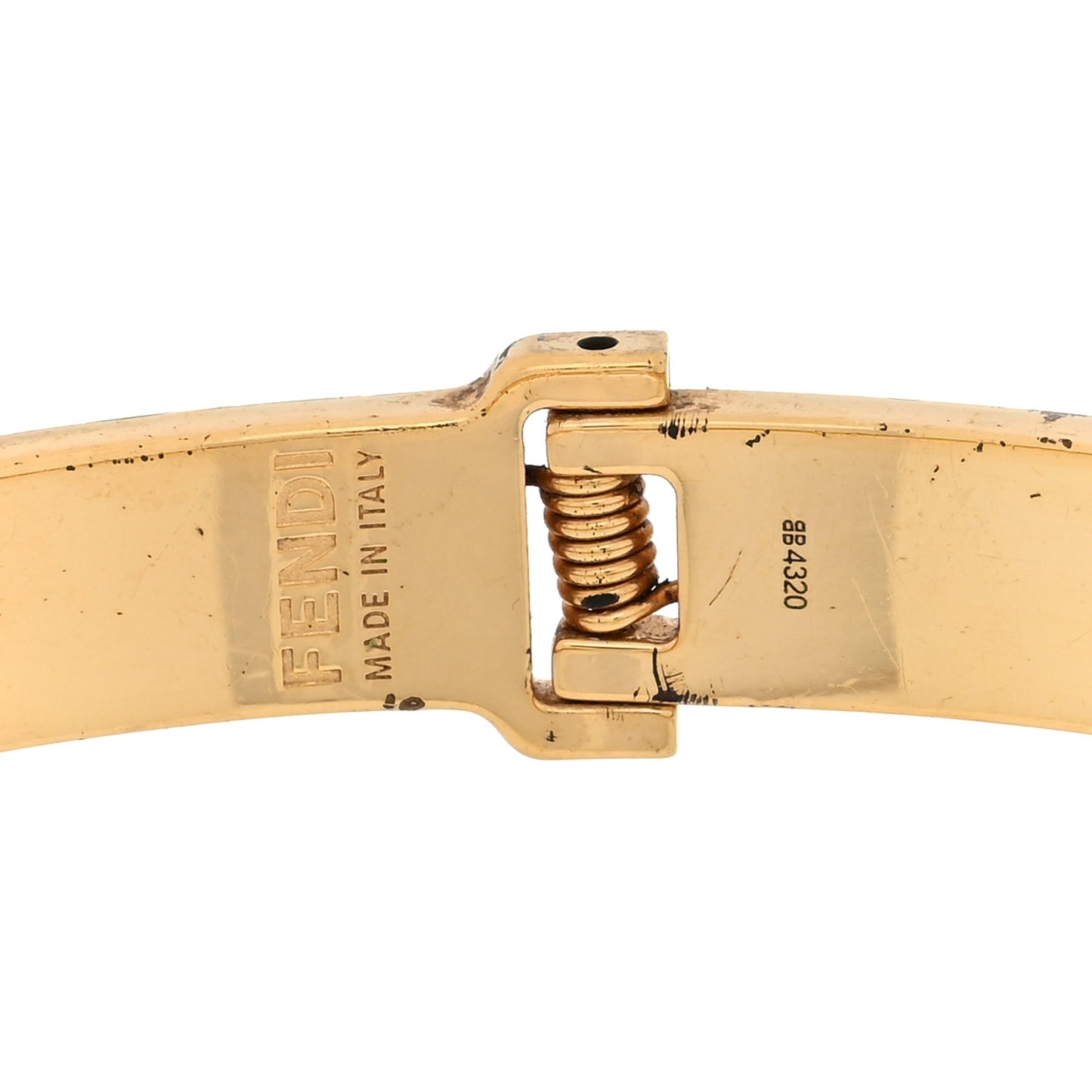 Brass Steel FF Bracelet Gold