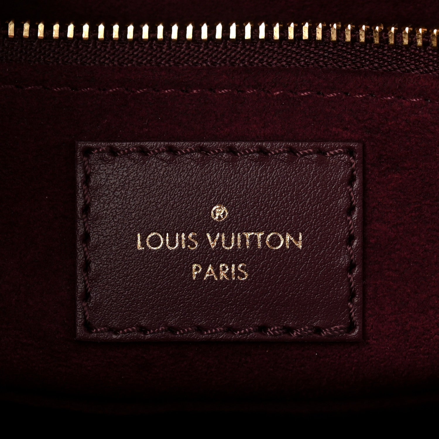 Louis Vuitton Empreinte Monogram Giant Onthego MM Wine 6 of 9