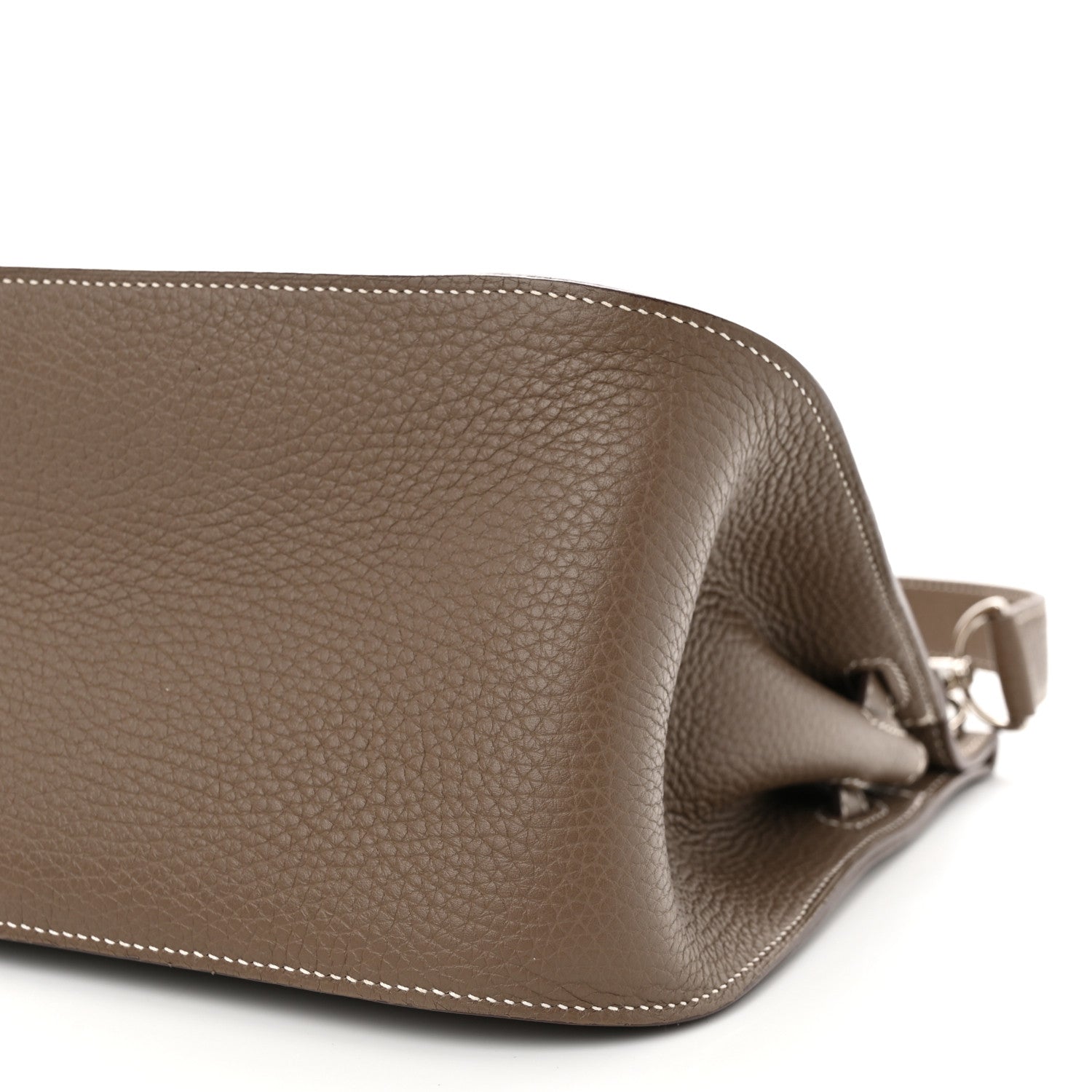 Hermes Taurillon Clemence Jypsiere 28 Etoupe 10 of 12