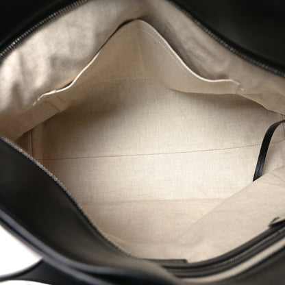 Bottega Veneta Calfskin Intrecciato Small Zipped Tote Black 5 of 11
