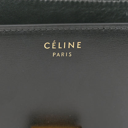 Celine Box Calfskin Medium Classic Box Flap Bag Black 6 of 12