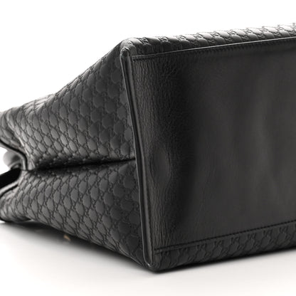 Gucci Soft Microguccissima Medium Tote Black 9 of 18