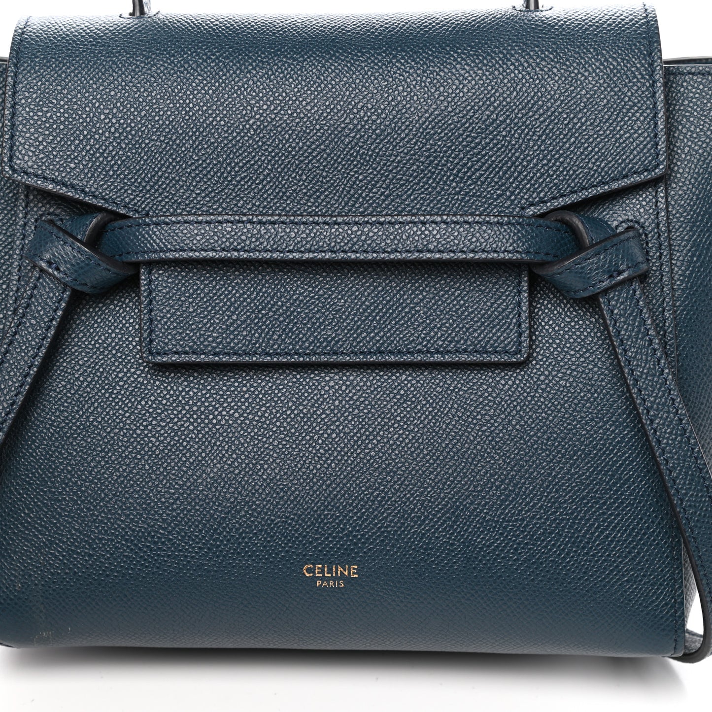 Grained Calfskin Nano Belt Bag Amazone