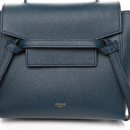 Celine Grained Calfskin Nano Belt Bag Amazone 10 of 11