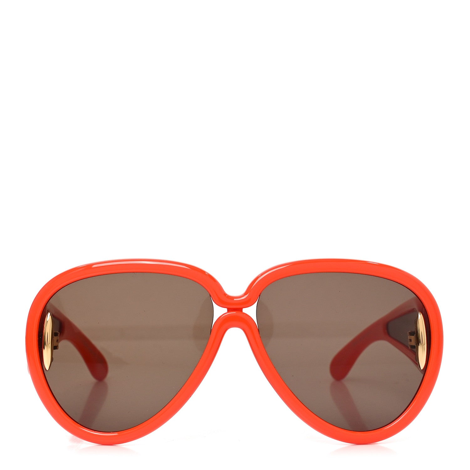 Loewe Acetate Pilot Mask sunglasses LW40132I Red 2 of 7