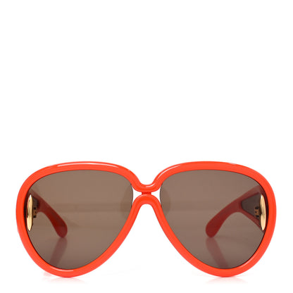Loewe Acetate Pilot Mask sunglasses LW40132I Red 2 of 7