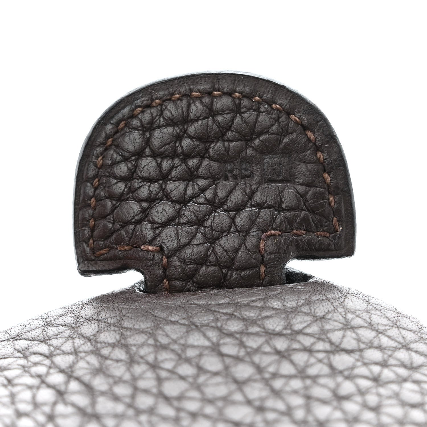 Hermes Taurillon Clemence Evelyne III PM Chocolate 7 of 10