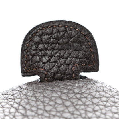 Hermes Taurillon Clemence Evelyne III PM Chocolate 7 of 10