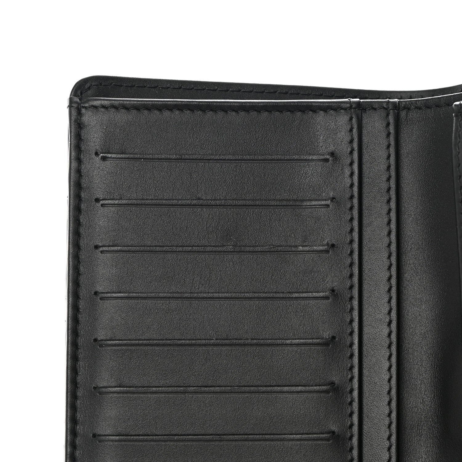 Chanel Patent Calfskin Quilted Yen Wallet Black 9 of 11