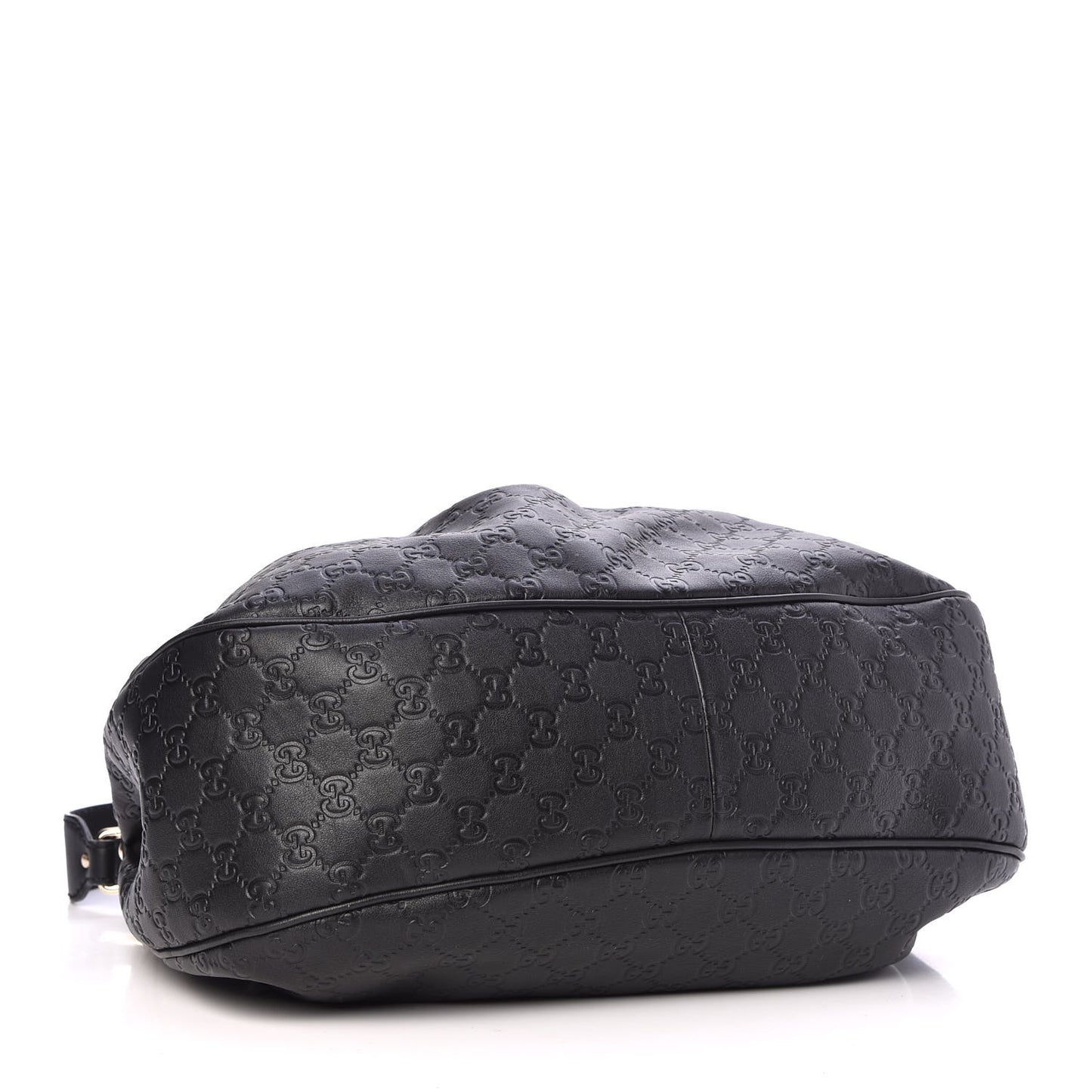 Guccissima Medium Sukey Hobo Black