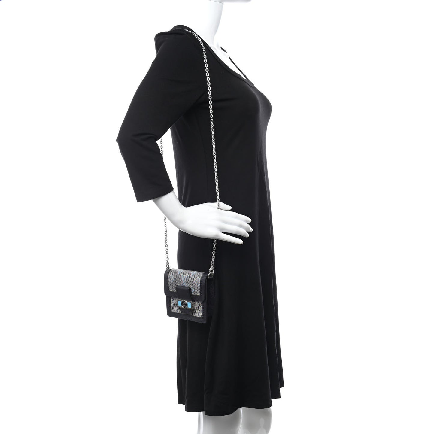 Monogram LV Pop Bumbag Dauphine BB Blue