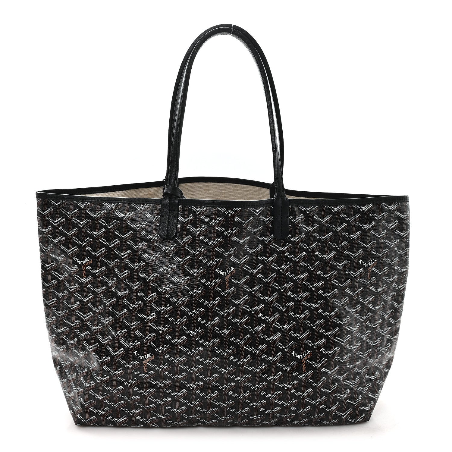 Goyard Goyardine Saint Louis PM Black 1 of 12