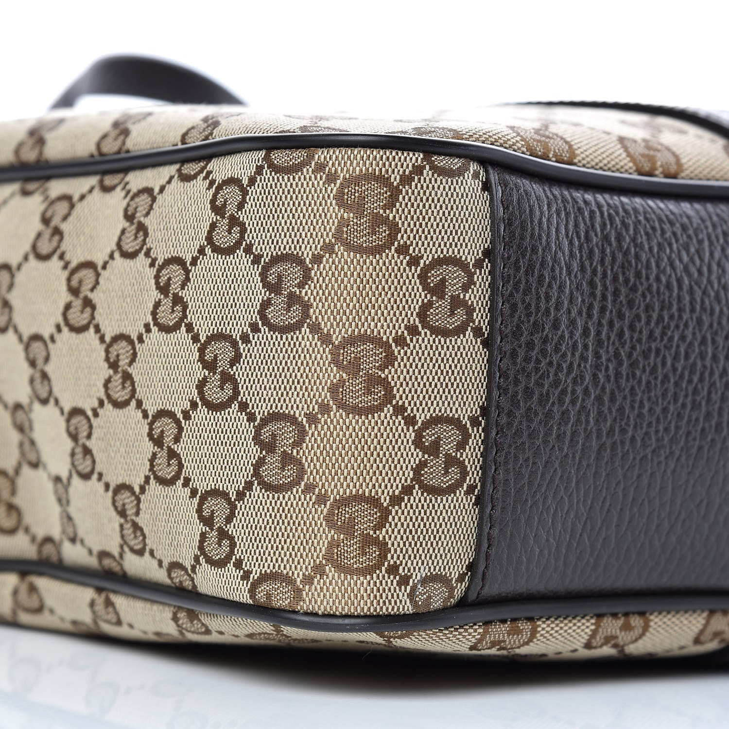 Gucci Monogram Briefcase Dark Brown 8 of 10