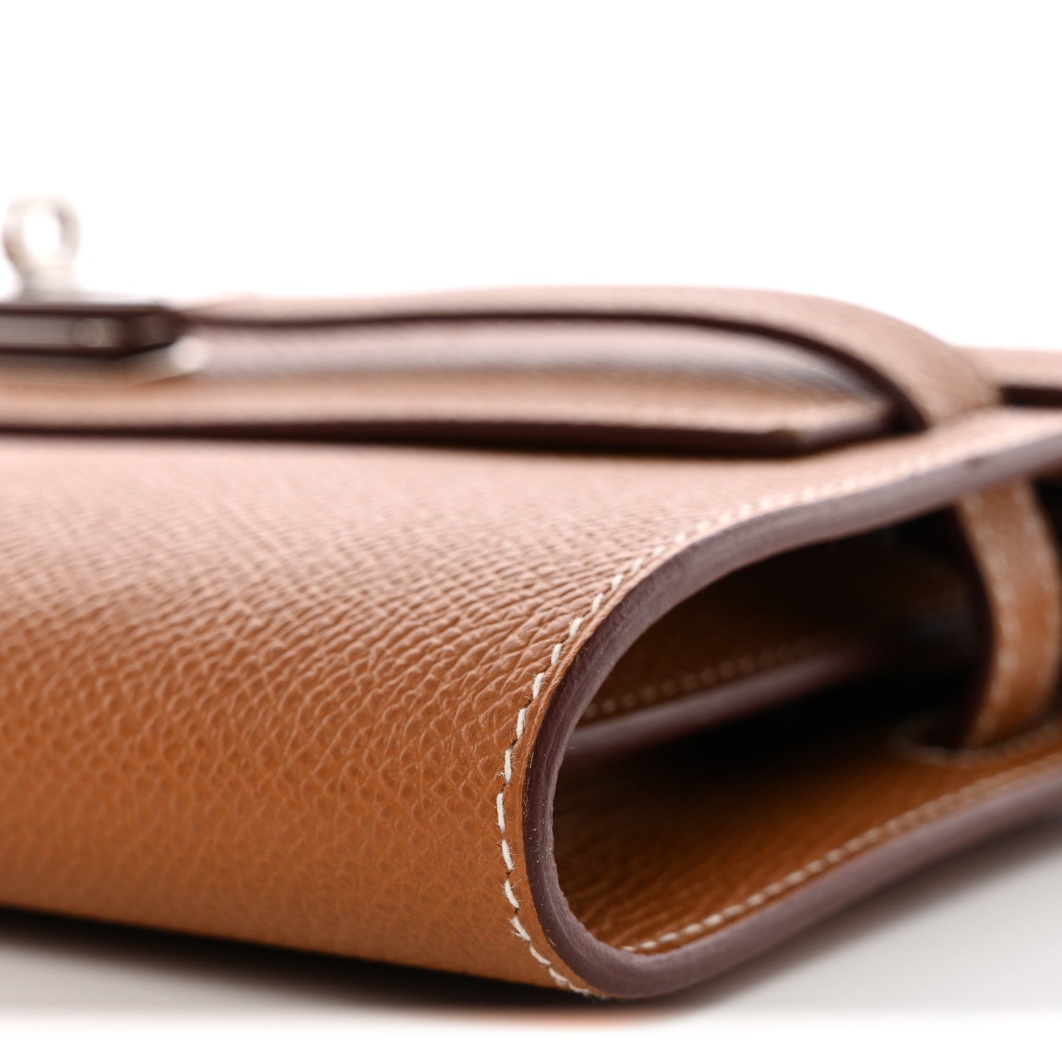 Hermes Epsom Kelly Wallet To Go Gold 10 of 10