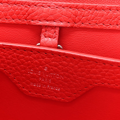 Louis Vuitton Taurillon Snakeskin Capucines BB Rubis 6 of 9