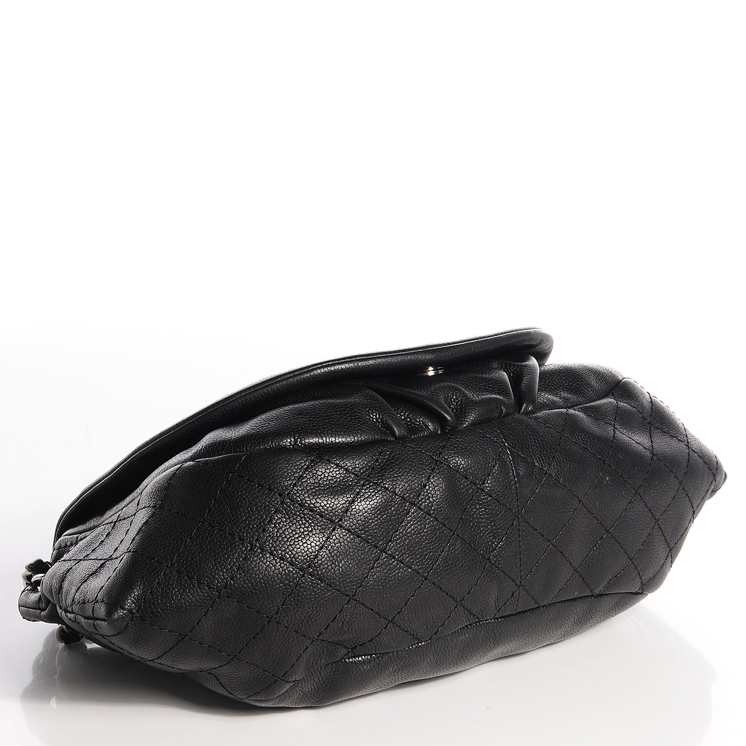 Chanel Caviar Half Moon Large Flap Black 4 of 7
