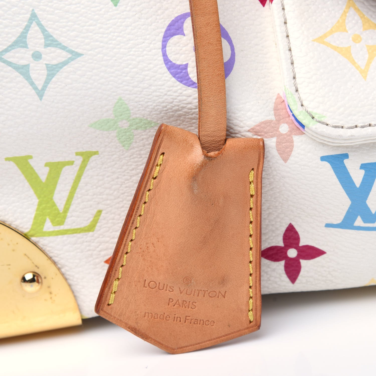 Louis Vuitton Monogram Multicolor Speedy 30 White 27 of 27