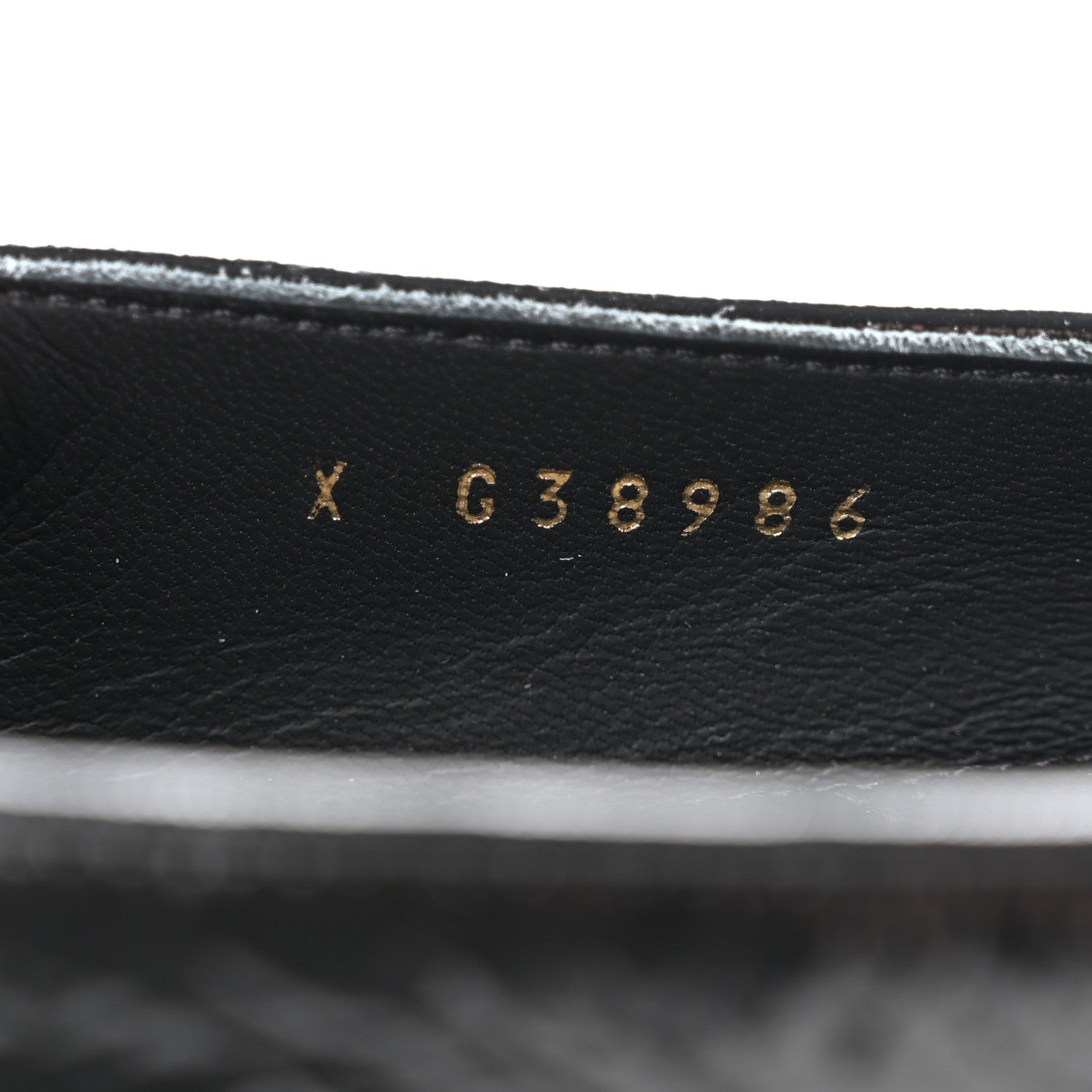Chanel Lambskin Patent Calfskin Cap Toe Ankle Chain Ballerina Flats 38 Black 9 of 10