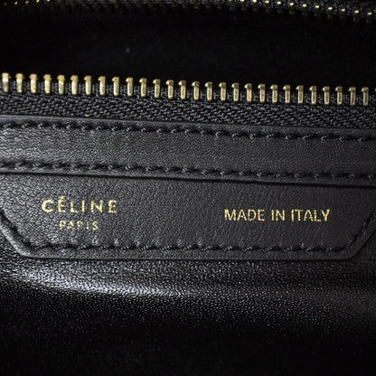 Celine Smooth Calfskin Mini Luggage Black 8 of 8