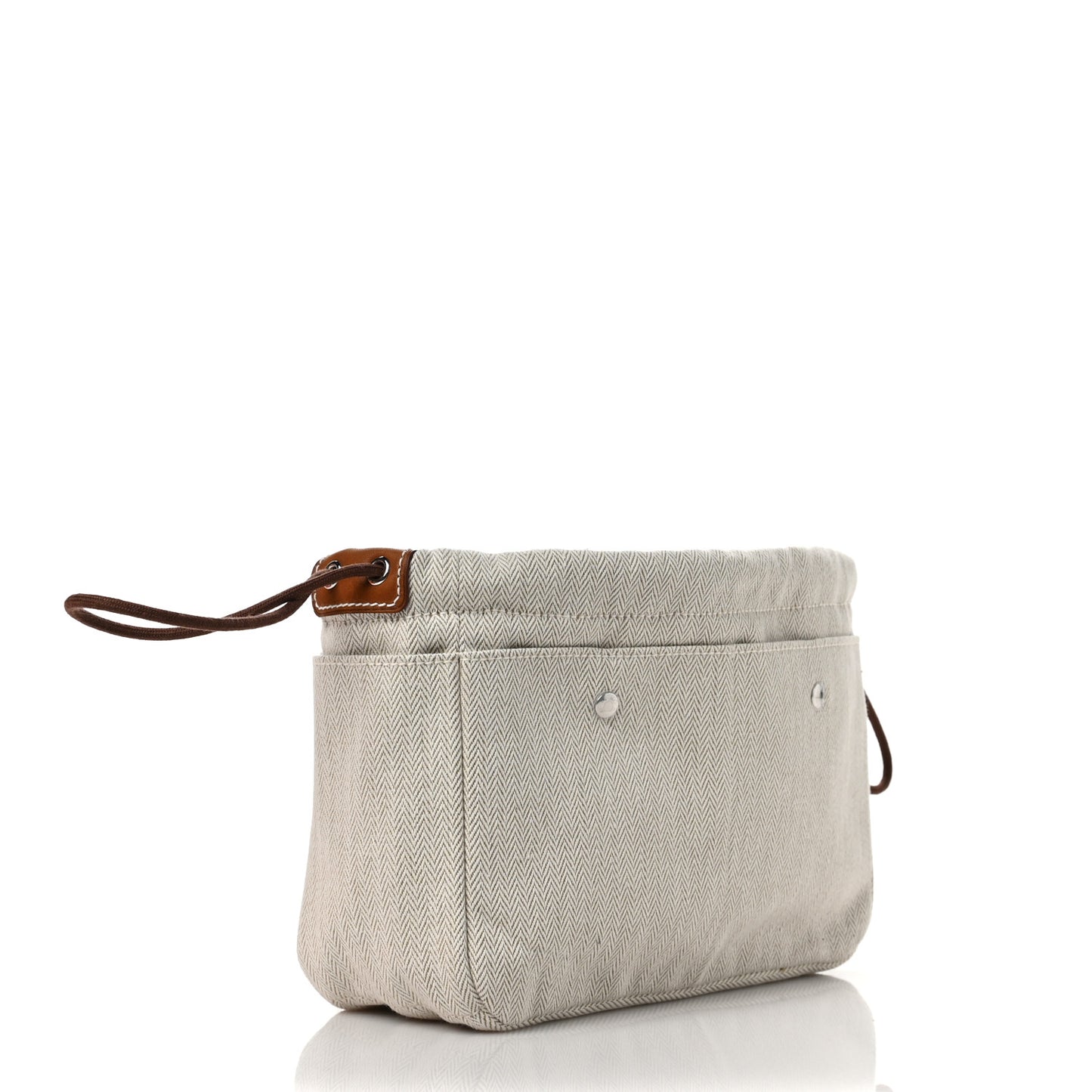 Canvas Barenia Fourbi 20 PM Pouch Naturel Fauve