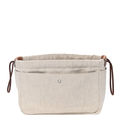 Hermes Canvas Barenia Fourbi 20 PM Pouch Naturel Fauve 1 of 11