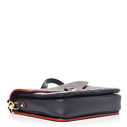 Louis Vuitton Empreinte Pochette Metis Marine Rouge 4 of 11