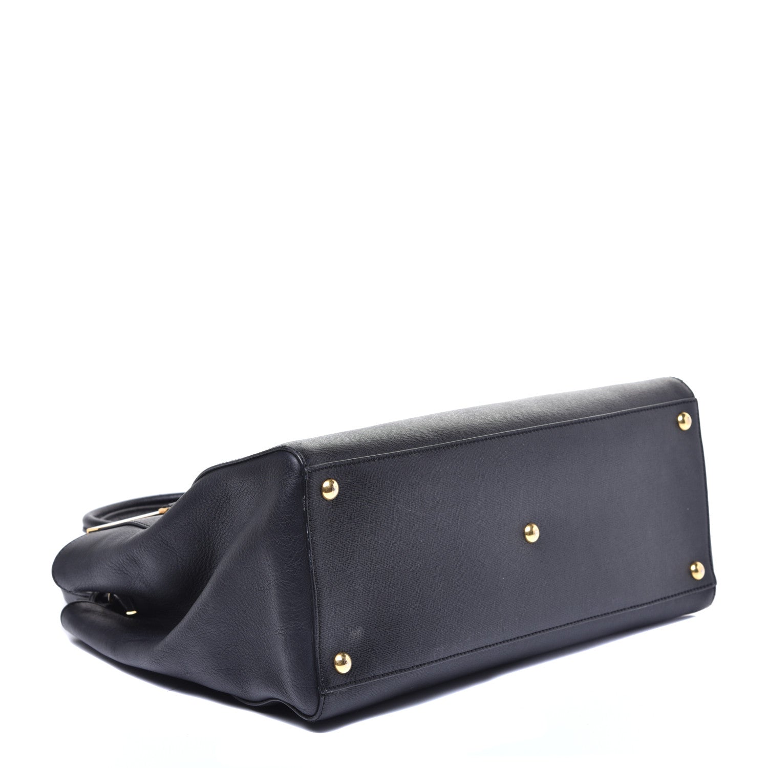 Fendi Vitello Elite Medium 2Jours Tote Black 4 of 8